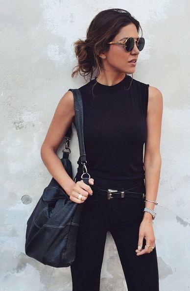 How To Wear All-Black: 30 Looks Will ...